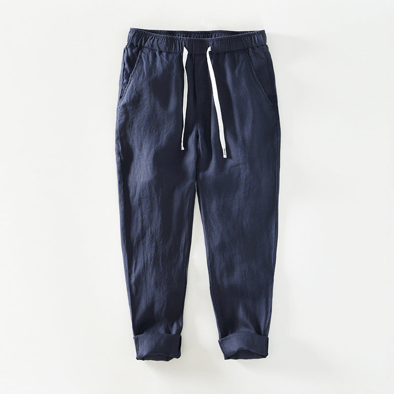 The Coastal Linen Drawstring Pants